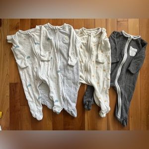 Mori baby sleep suits (3-6 months)